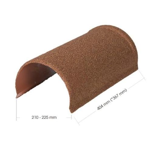 Коньковий елемент напівкруглий BR225