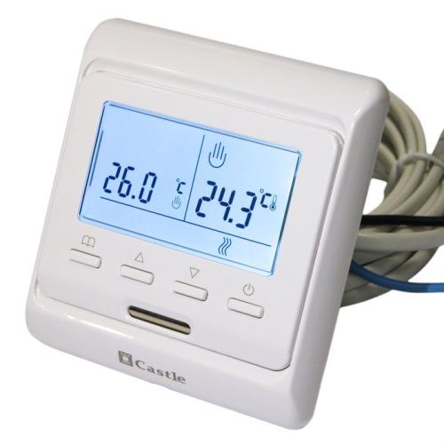 Терморегулятор программируемый для теплого пола Castle E51