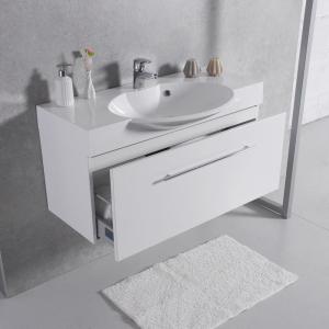 Шафка навісна Fancy Marble модель Sumatra 980 з раковиною Carme 980