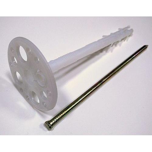 Дюбель зонтик 160х10 мм стальной гвоздь c термозаглушкой