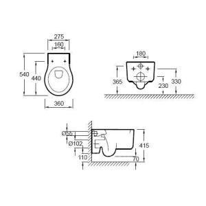 Унітаз Jacob Delafon FORMILIA E4773-00