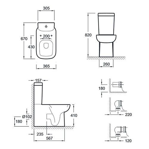 Унітаз Jacob Delafon REPLAY 4974K-00 Унітаз Jacob Delafon REPLAY 4974K-00