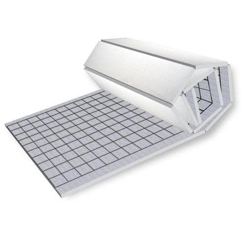 Мат под водяной теплый пол, пенополистирол 35 плотности, 30мм