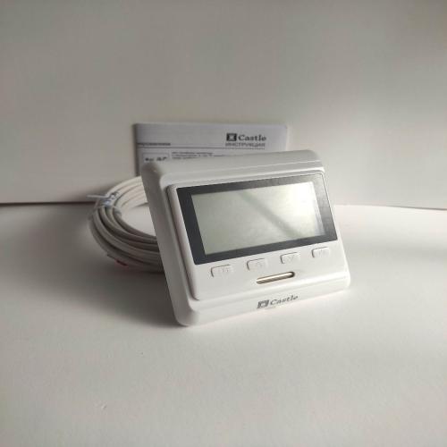 Терморегулятор програмний для теплої підлоги Castle E53.716 Терморегулятор програмний для теплої підлоги Castle E53.716