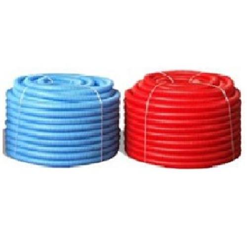 Гофрований рукав 36/42 (червоний/синій) 20 м
