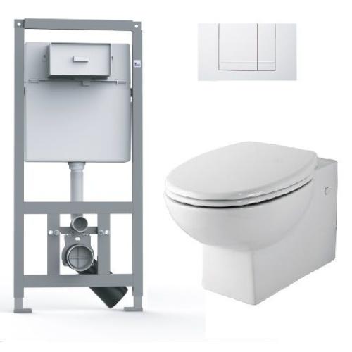 Комплект инсталляции Primera + унитаз c крышкой soft-close