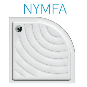 Піддон акриловий напівкруглий Devit Nymfa FTR0610, 100 см