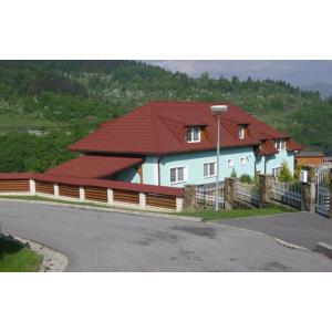 Композитная металлочерепица Evertile (Красный 55)