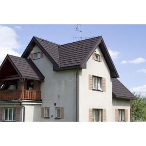 Композитна металочерепиця Evertile (Темно-коричневий 33)