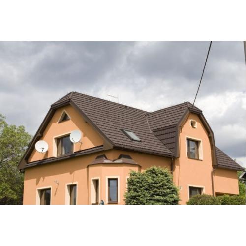 Композитна металочерепиця Evertile (Темно-коричневий 33)