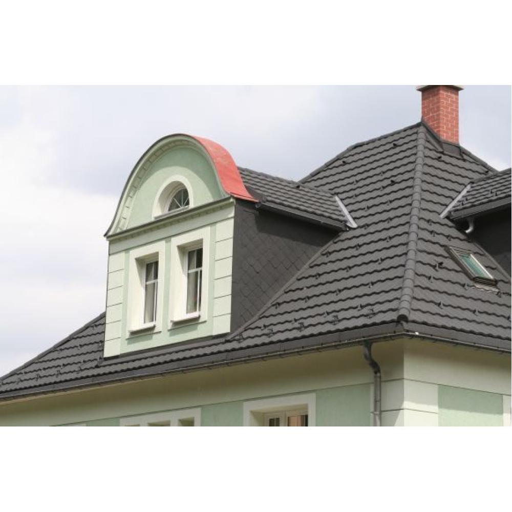 Композитна металочерепиця Evertile (Чорний 44)