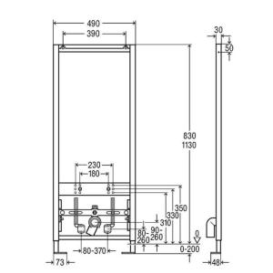 ECO PLUS модуль для биде (727901)