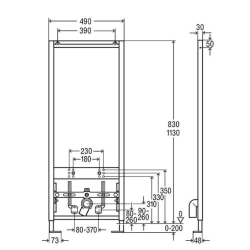 ECO PLUS модуль для биде (727901)