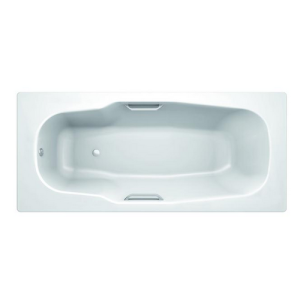 Ванна сталева Koller Pool Atlantica 180х80 з отворами для ручок, покриттям anti-slip B80J8I00E