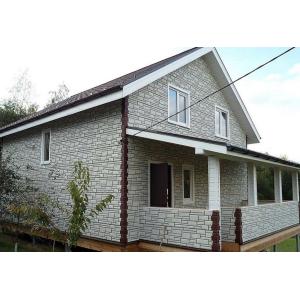 Цокольний сайдинг Docke Burg Weibburg (білий камінь)