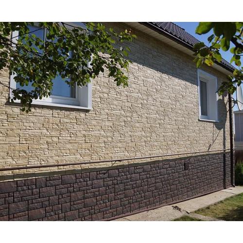 Цокальний сайдинг Docke Burg Schwarzburg (камінь темний)