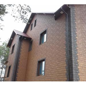 Цокальний сайдинг Docke Burg Schwarzburg (камінь темний)