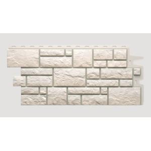 Цокольний сайдинг Docke Burg Weibburg (білий камінь)