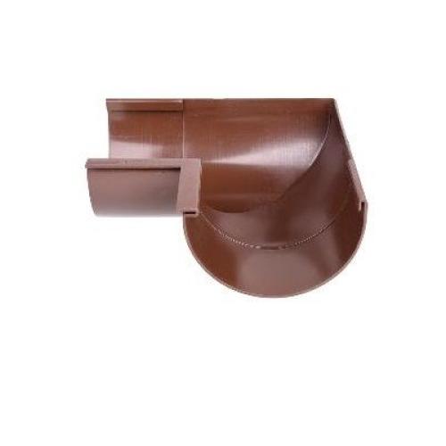 PLASTMO Водостічна система Кут внутрішній 125 мм/90 градусів