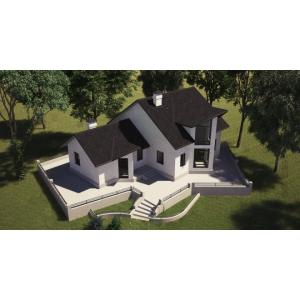 Битумная черепица Акваизол Акцент Коричневая ЭКО Битумная черепица Акваизол Акцент Коричневая ЭКО