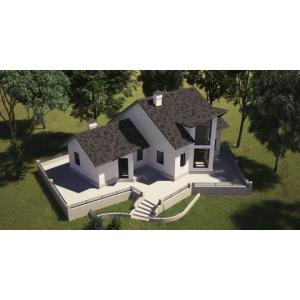 Бітумна черепиця Акваізол Акцент Графіт