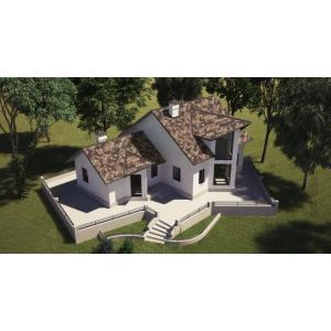 Битумная черепица Акваизол Акцент Персия