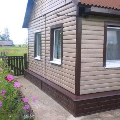 Сайдинг вініловий Пласт Timberblock Дуб Натуральний Сайдинг вініловий Пласт Timberblock Дуб Натуральний