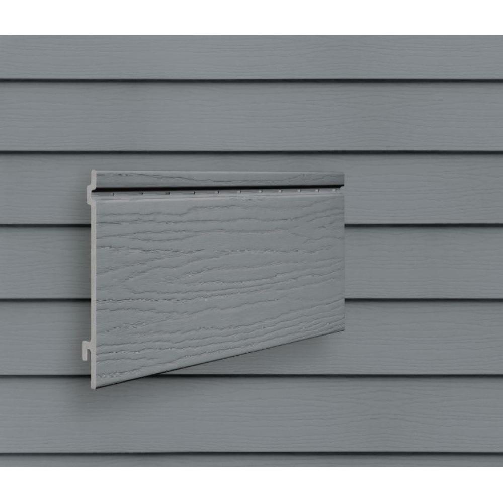 Виниловый сайдинг Kerrafront FS-201 Quartz Grey