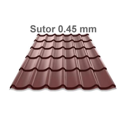 Металлочерепица Delta полиэстер PE (Китай) 0,45 мм