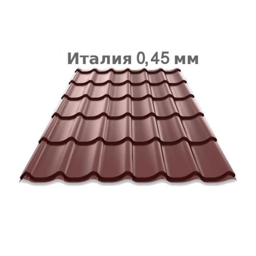 Металлочерепица Delta матовый полиэстер PEMA (Словакия) 0,45 мм