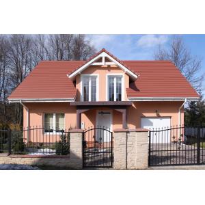 Цементно-песчаная черепица CREATON KAPSTADT PLANAR (Черный)