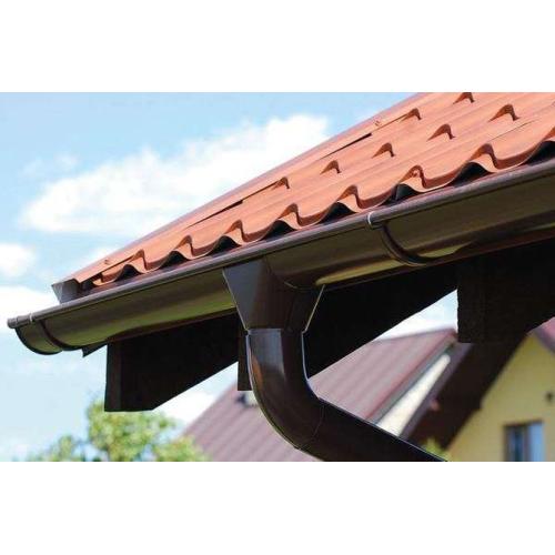 Struga Водосточная система заглушка для желоба Комплект левая + правая 125/90 мм.