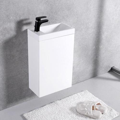 Шафка навісна Fancy Marble модель Java 40 з раковиною Ida