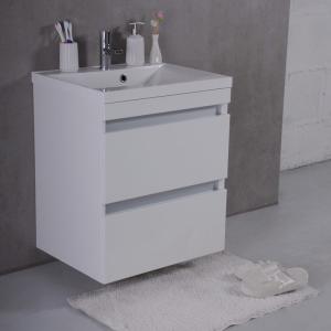 Шкафчик навесной  Fancy Marble модель  Borneo 600 с раковиной Lucia