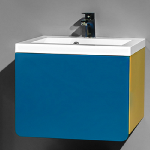 Детский шкафчик навесной Capry 500 с раковиной Jody 500 C