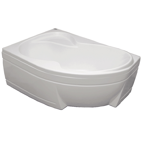 Ванна акрилова Bisante Троянда, ліва 150