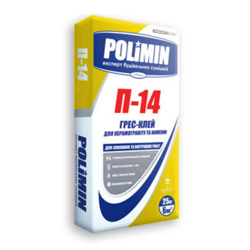 Полімін П-14 клей для керамограніту та каменю