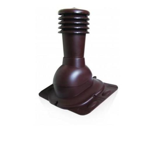 Прохідний елемент для металочерепиці універсальний не ізольований Kronoplast KU-1 125 мм