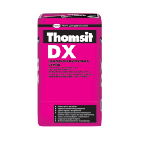 Самовирівнювальна суміш Thomsit DX