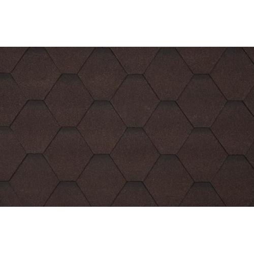 Бітумна черепиця Owens Corning Oak Euro (Bark Brown)