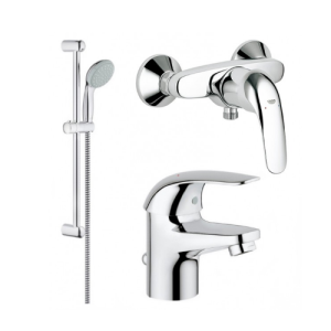 Набор смесителей Grohe EuroEco 123232 (3 в 1)