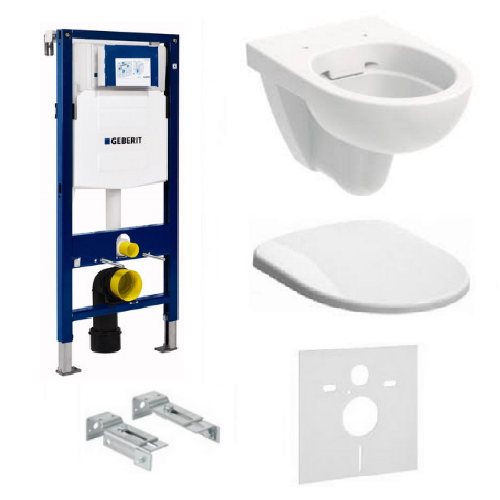 Комплект інсталяції Geberit 111.300.00.5 + унітаз Kolo M33120000