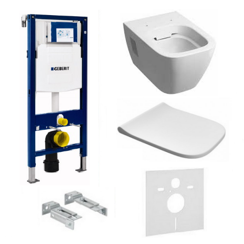 Комплект інсталяції Geberit 111.300.00.5 + унітаз Kolo L33120000