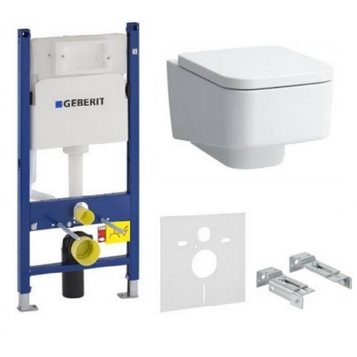 Комплект інсталяції Geberit 458.126.00.1 + унітаз Laufen 8.2096.1