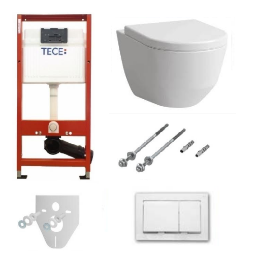 Комплект инсталяции TECE 9.400.006 + унитаз Laufen 8.2095.6