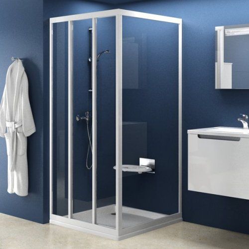 Душова кабіна Supernova ASDP3 + APSS Рама: сатин, скло - гартоване прозоре