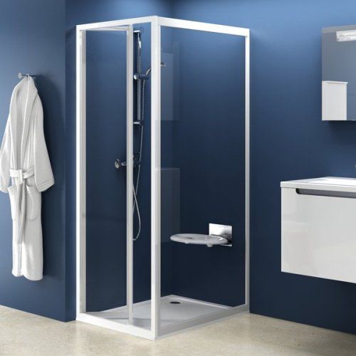 Душова кабіна Supernova SDZ3 + PSS Рама - сатин, скло - гартоване прозоре