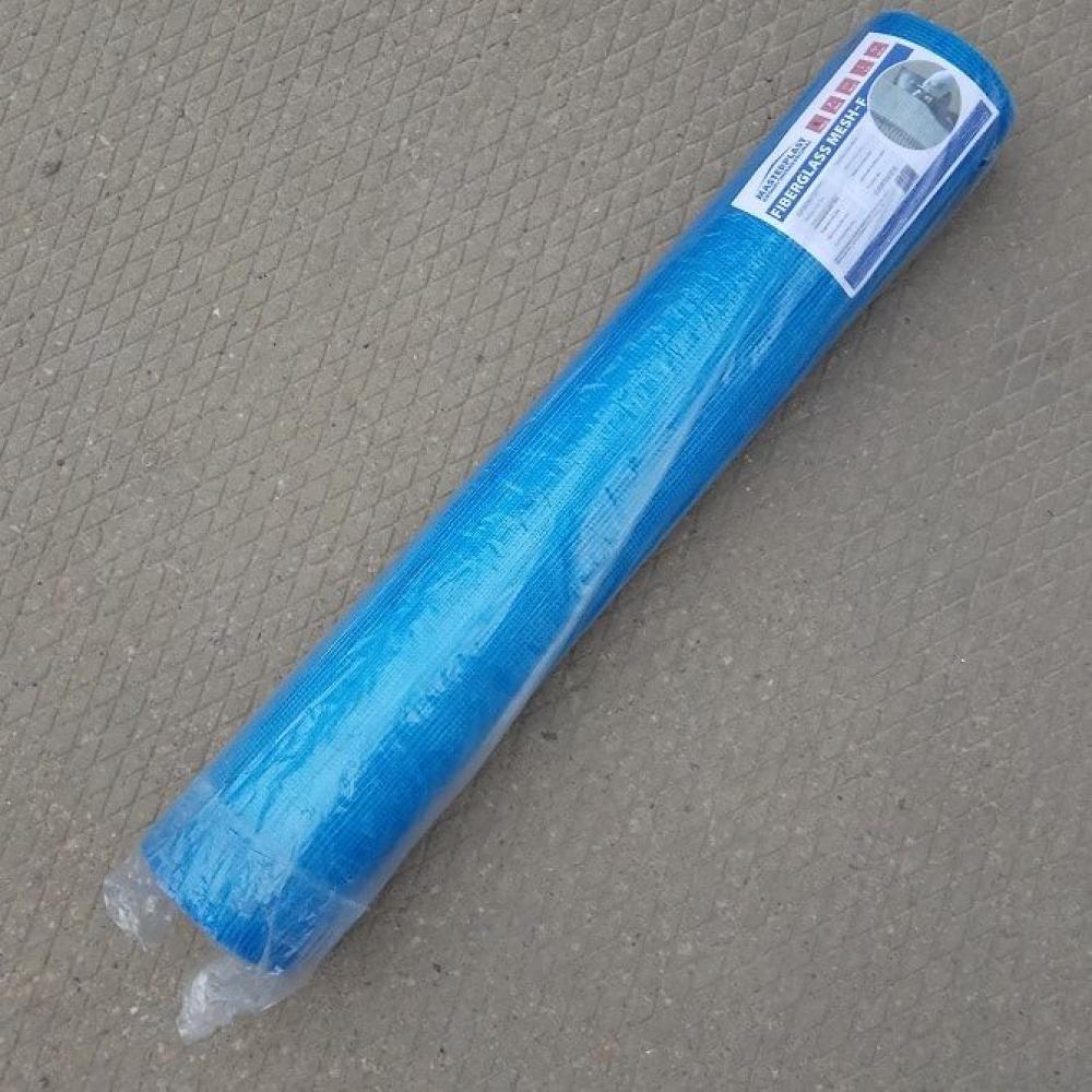 Сетка для утепления фасадов Fiberglass Mesh F 160 гр 5х5 мм Синяя (50 м2)