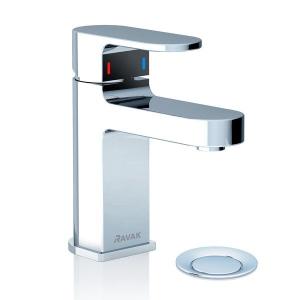 Смеситель для умывальника с открыванием стока Ravak Chrome CR 011.00