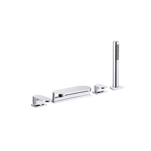 Змішувач врізний для ванни Ravak Chrome-CR 025.00 з лійкою